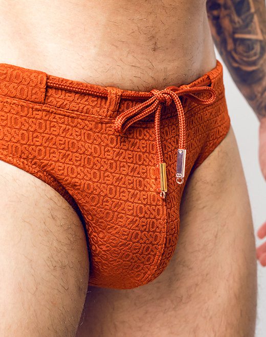 2Eros Textured Swim Brief for Men - Comfortable & Stylish Quick-Dry Swimwear for Beach, Pool & Vacation - Perfect for Swimming, Sunbathing & Water Sports