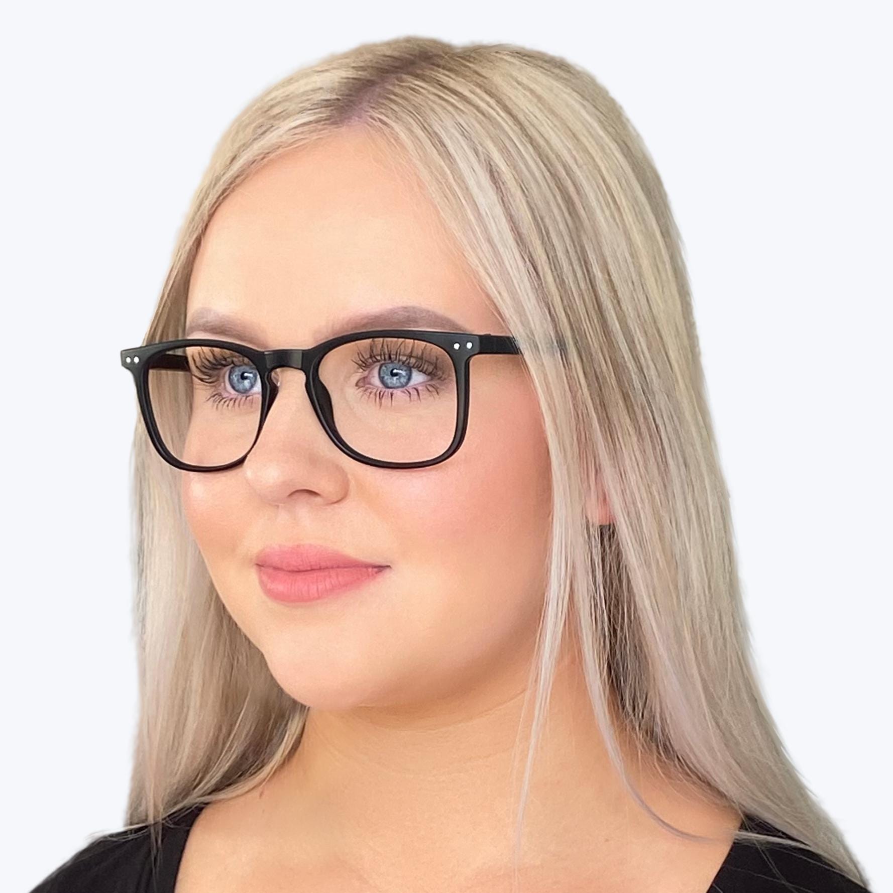 ScreenTime Taylor Computer Glasses - Blue Light Blocking Glasses for Digital Eye Strain Relief - Anti Glare, Anti Fatigue Eyewear for Office Work, Gaming & Online Classes