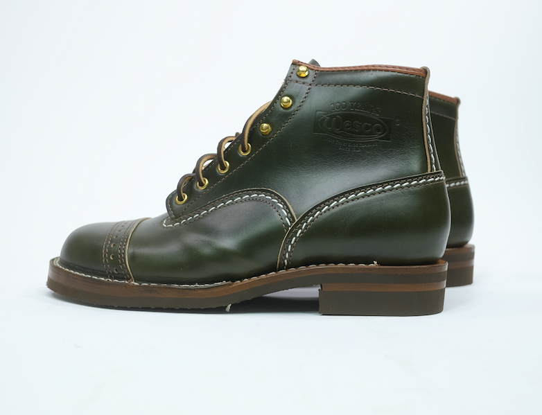 Wesco Boots X The Shop Vancouver Brockie Jobmaster Work Boots - Durable Leather Safety Boots for Construction, Logging & Heavy Duty Work