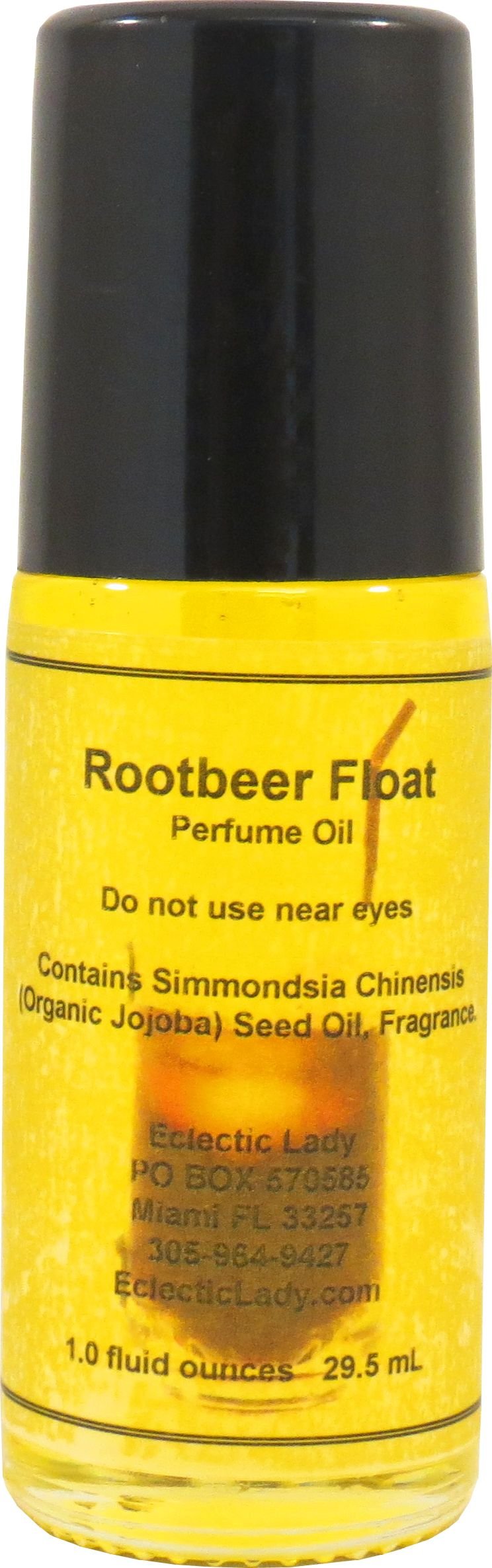 Rootbeer Float Perfume Oil Roll-On 1.0 Oz - Long Lasting Fragrance with Essential Oils & Jojoba Oil - Sweet Vanilla Scent for Women & Men - Perfect for Daily Wear, Date Nights & Gifts