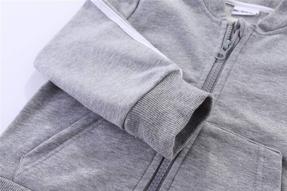 Mud Kingdom Boys' Jogger Set - Long Sleeve Casual Outfit for Toddlers & Kids | Comfortable Playwear for Outdoor Activities & Daily Wear