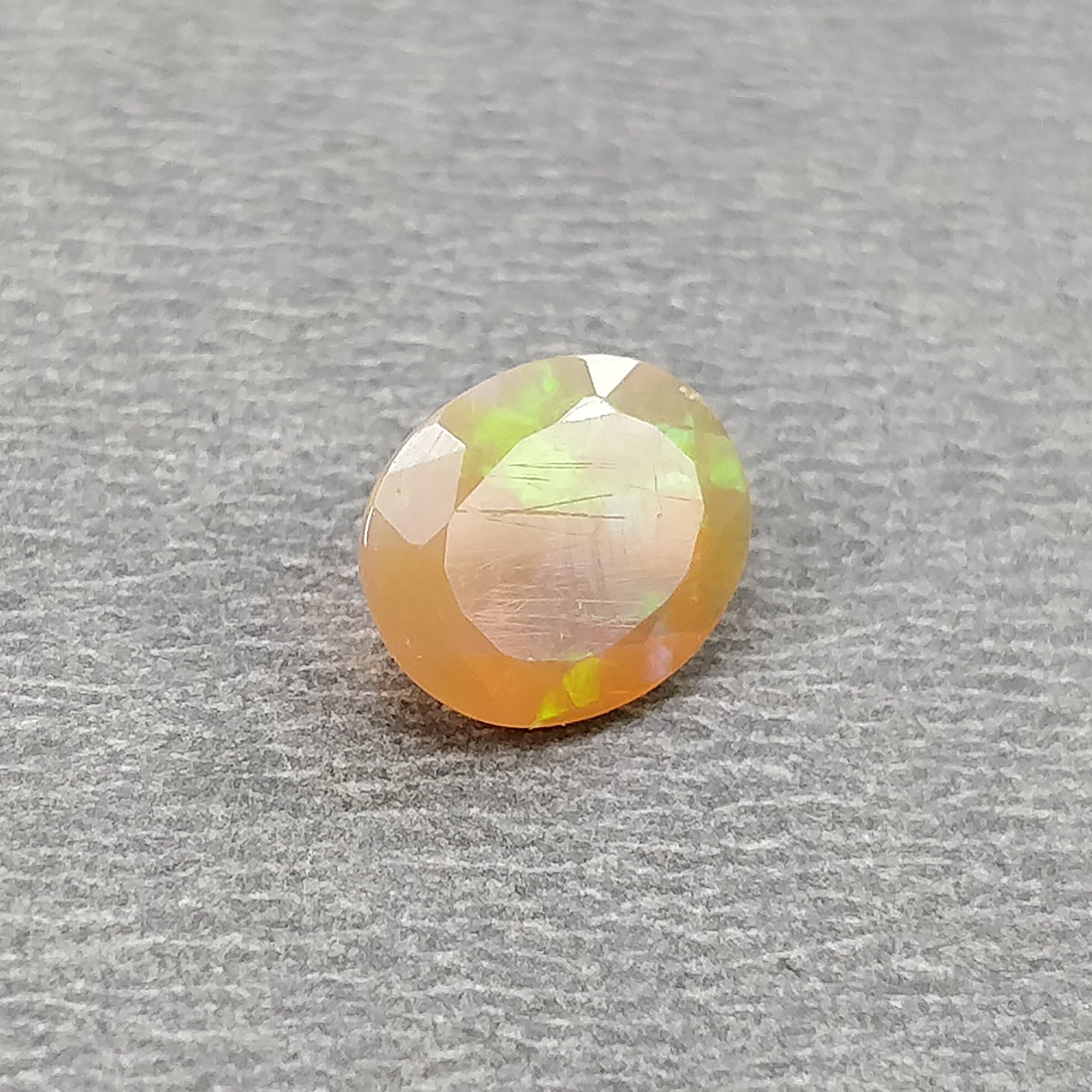 Natural Ethiopian Opal Gemstone - 0.70cts Untreated Oval Opal (9x7mm) | Handcrafted Jewelry Making, Engagement Rings & Unique Gift Ideas