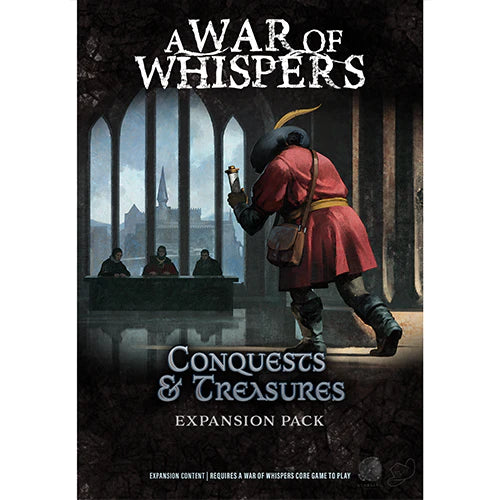 A War of Whispers: Conquests and Treasures Expansion Pack - Strategic Board Game for Adults & Teens - Perfect for Game Nights & Fantasy Themed Parties