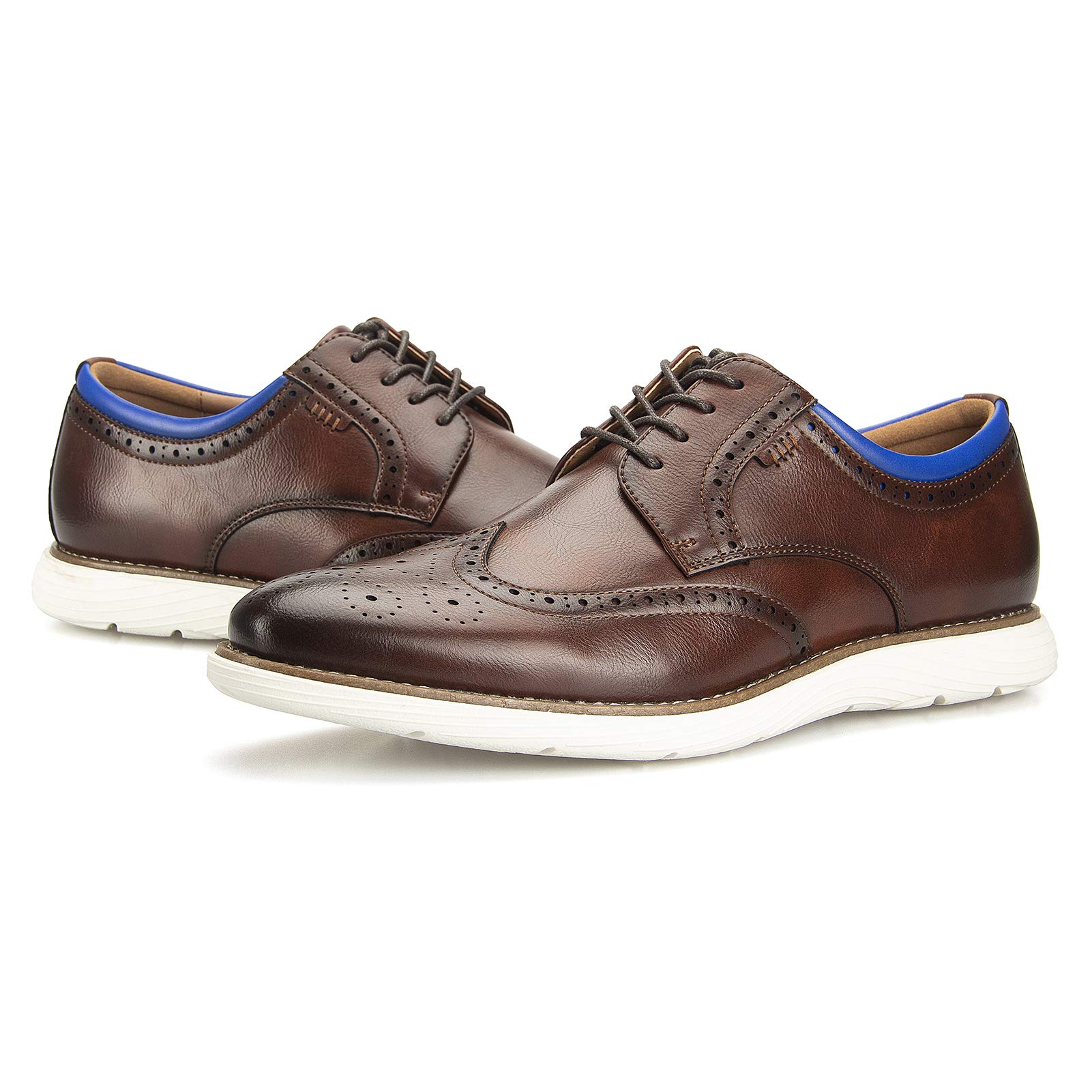 Meijiana Men's Oxford Shoes - Lightweight Business Casual Shoes for Men | Comfortable & Stylish for Office, Wedding & Formal Events