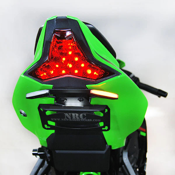 Kawasaki ZX-4R Fender Eliminator Kit for 2023-2024 Models - Rear Tail Cleanup Bracket - Easy Installation for Motorcycle Customization & Improved Aesthetics