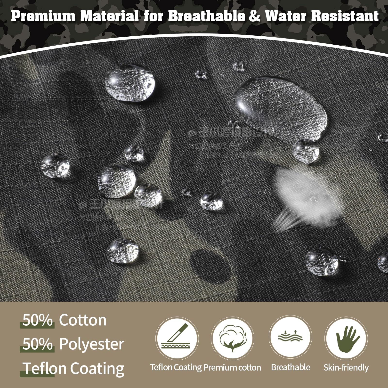 G3 Combat Pants for Men - Military Tactical Camouflage Pants with Multi-Pocket Design | Rip-Stop Fabric for Hunting, Hiking & Paintball | Outdoor Adventure & Tactical Operations