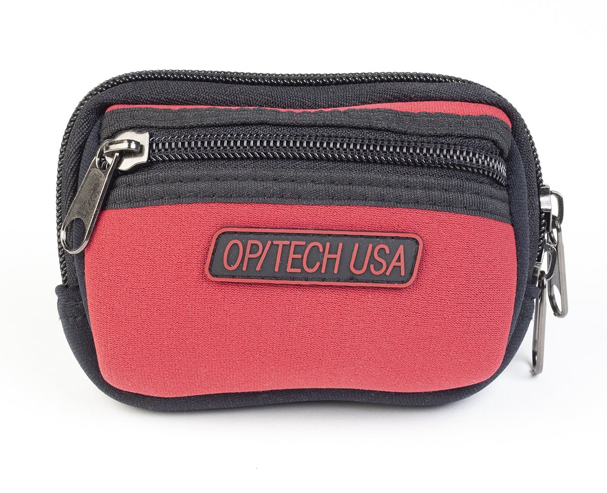 OP/TECH USA Soft Pouch Zippeez - Compact Camera Case for DSLR, Mirrorless & Lenses - Water-Resistant Protective Storage for Travel, Hiking & Outdoor Photography