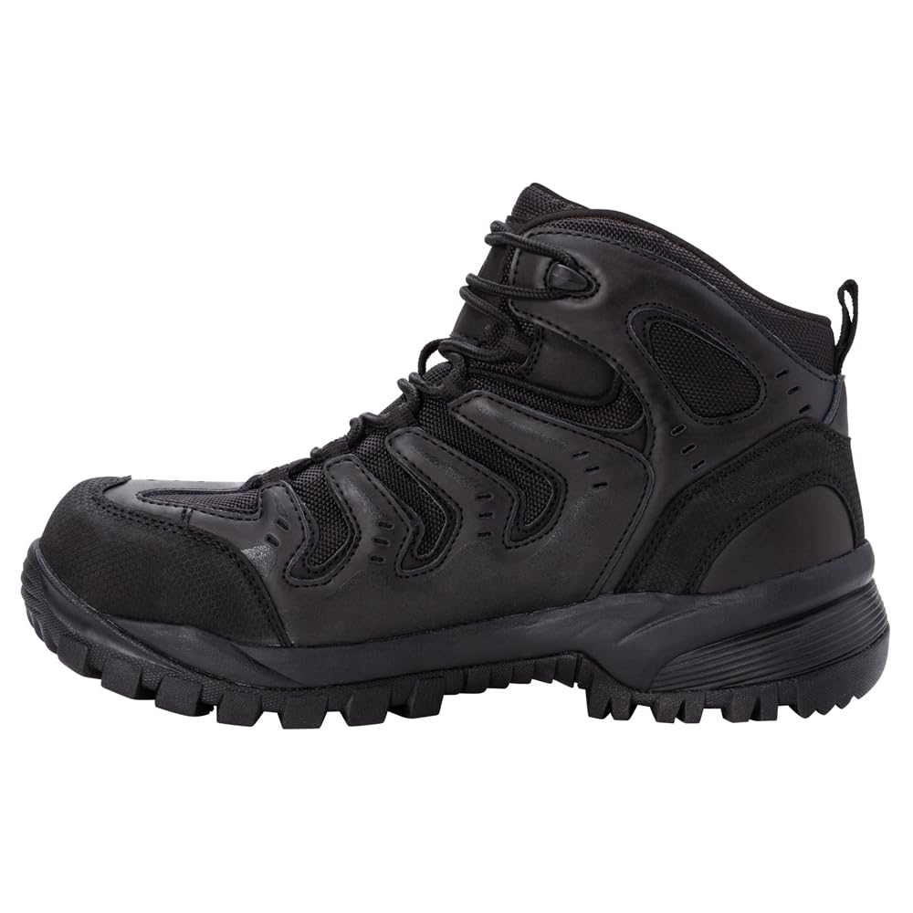 Propet Men's Sentry Electrical Hazard Composite Toe Work Safety Shoes - OSHA Approved for Construction, Warehouse & Industrial Work