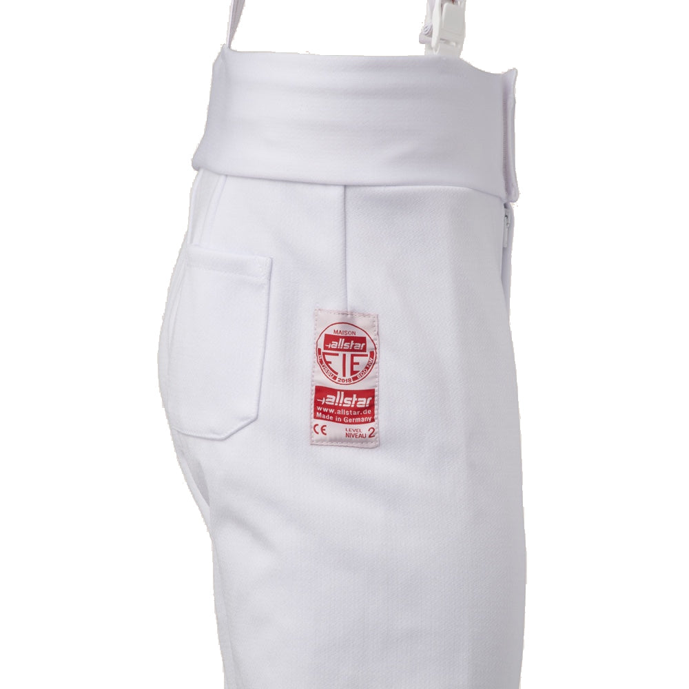 Allstar Startex FIE Pants for Kids - Fencing Competition & Training Gear - Lightweight & Durable for Youth Fencers
