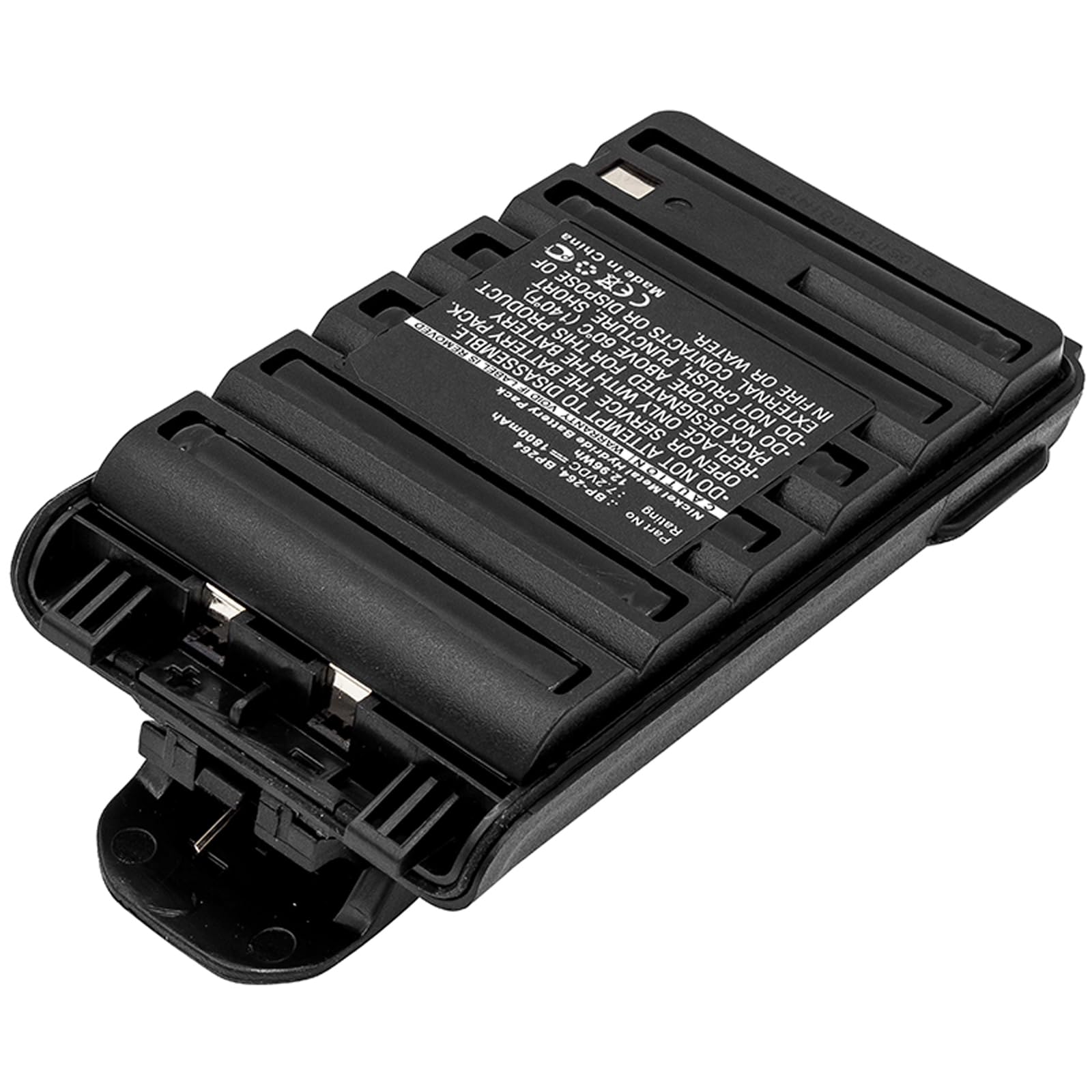 Synergy Digital 2-Way Radio Battery for Icom IC-F4101D | Ni-MH 7.2V 1800mAh High Capacity Replacement | Compatible with BP-264 Battery | Ideal for Security, Construction & Outdoor Communication
