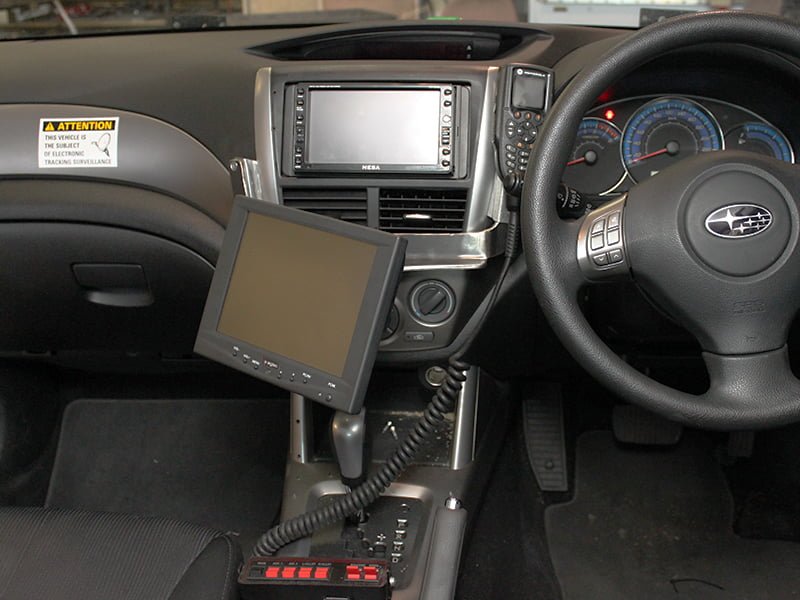 Industrial Evolution InDash Mount for Subaru Forester (2008-2012) - Secure Car Phone Holder for GPS Navigation & Hands-Free Driving
