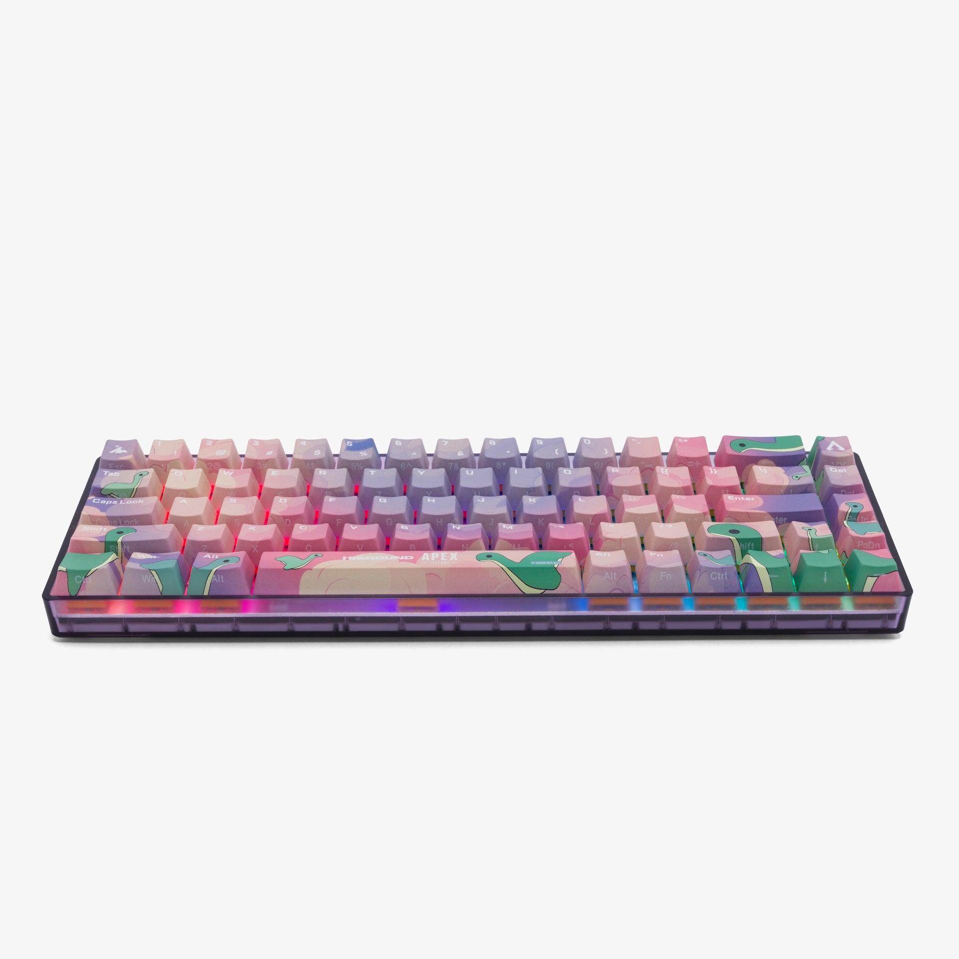 Apex Legends™ Higround Basecamp 65+ Mechanical Gaming Keyboard with Custom Nessie Design - Perfect for Competitive Gaming & Esports Tournaments