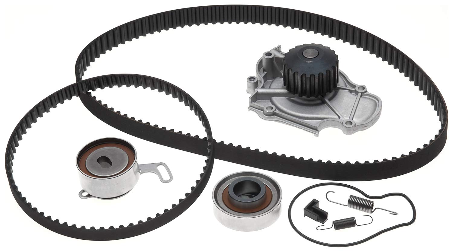 ACDelco Professional TCKWP244 Timing Belt Kit with Water Pump, 2 Belts & 2 Tensioners - Compatible with Select GM Vehicles | Perfect for Engine Maintenance & Repair