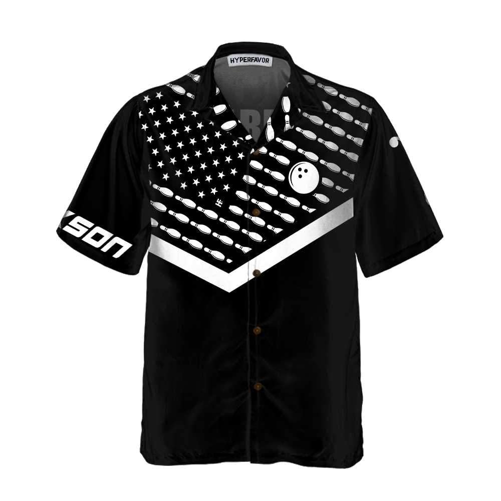 Custom Personalized Bowling Shirts with Names for Men & Women - Stylish Hawaiian Bowling Shirts - Perfect for Bowling Leagues, Team Uniforms & Casual Wear