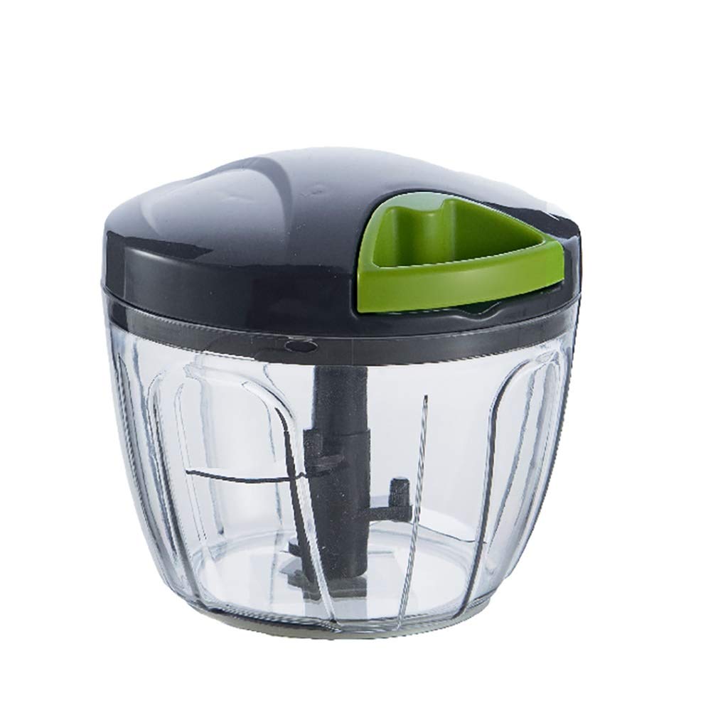 Premium Stainless Steel Mandoline Slicer - 3-Blade Multi-Function Vegetable Chopper, Meat Grinder & Garlic Press for Home Kitchen | Perfect for Salad Prep, Meal Kits & Healthy Cooking