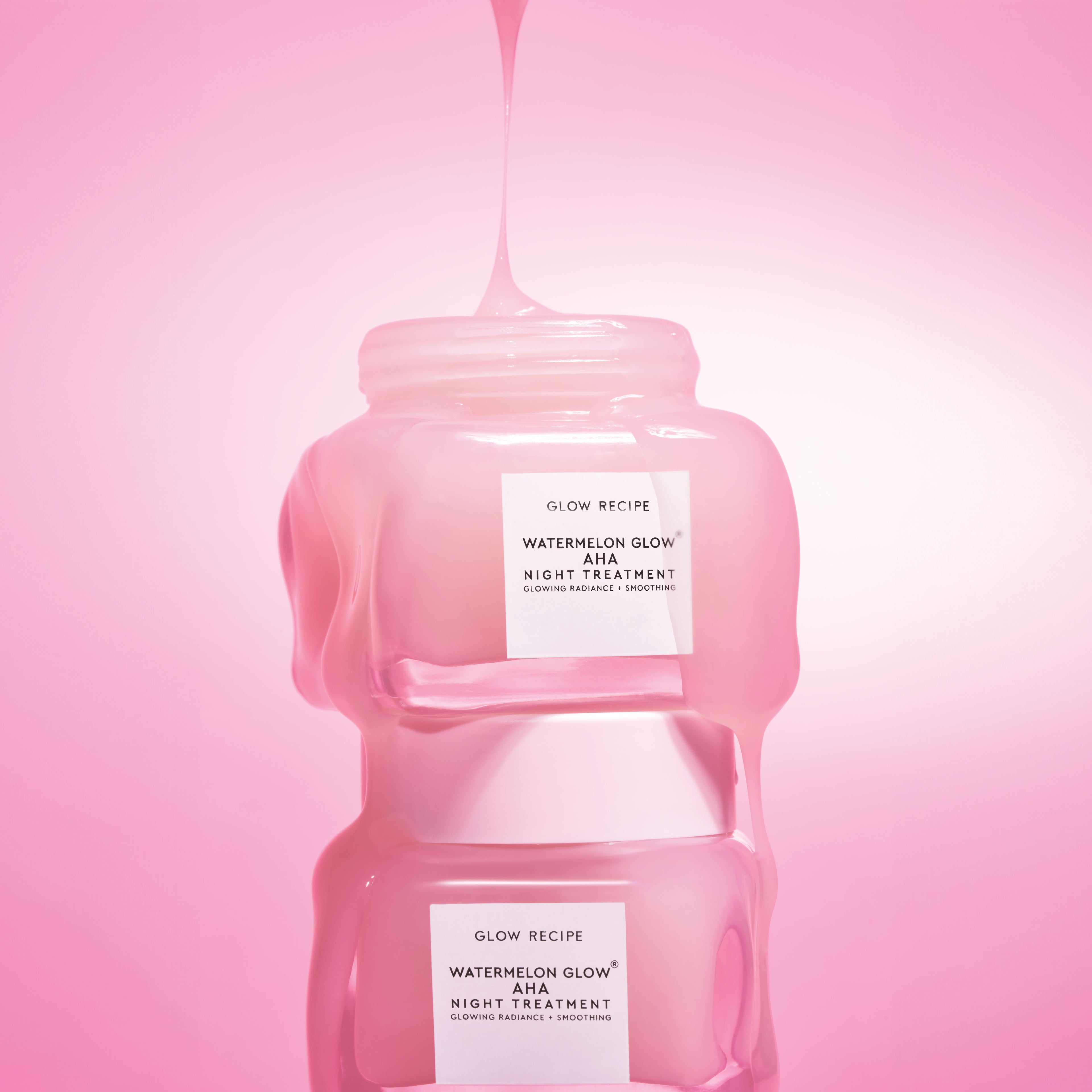Watermelon Glow AHA Night Treatment - Exfoliating Facial Serum for Brightening & Hydration | Perfect for Overnight Skin Renewal & Glow Boost