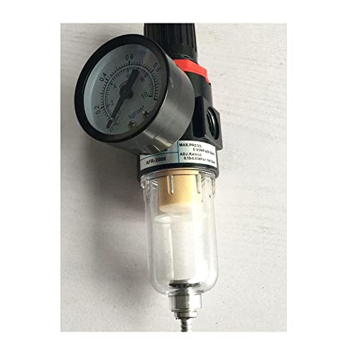 AFR-2000 Air Filter Regulator with Pressure Gauge, 1/4