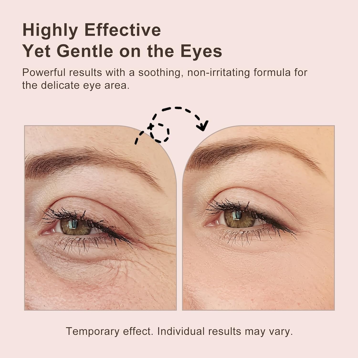 Instant Eye Tightening Cream - 60ml (2 fl. oz) for Dark Circles, Puffiness & Wrinkles | Anti-Aging Eye Treatment with Hydration & Moisture Lock | Perfect for Morning Routine & Night Care