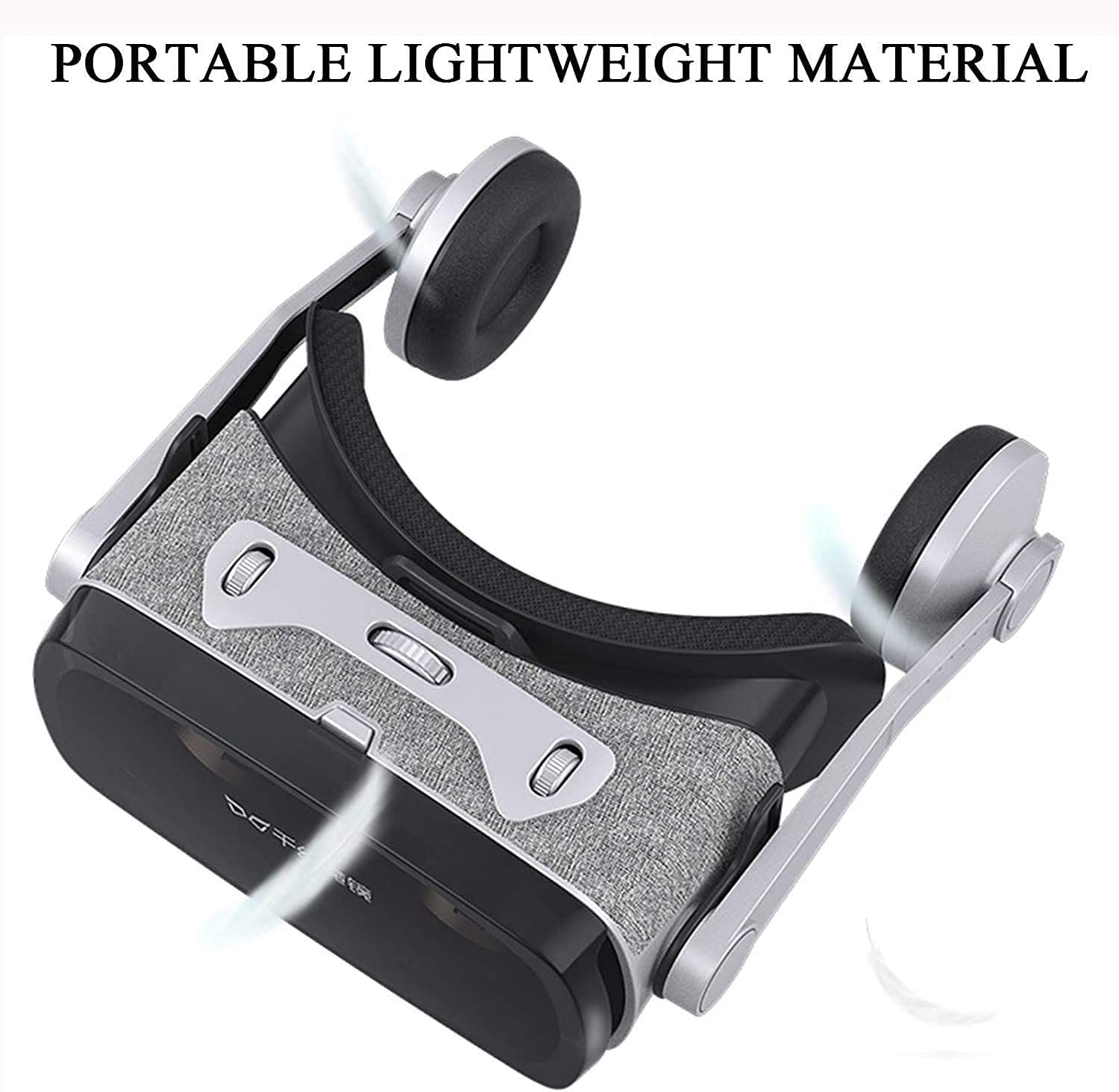 VR Glasses for iPhone & Android - 3D Virtual Reality Headset for Immersive Gaming & Movies | Comfortable Eye Care System for Extended Use | Perfect for Home Entertainment & VR Experiences