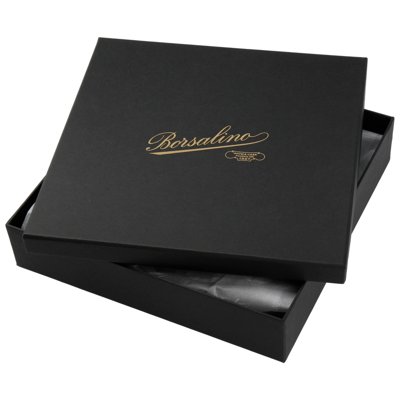 Borsalino Premium Cardboard Storage Box for Beanies & Knit Hats - Perfect for Hat Collection Display, Gift Packaging & Closet Organization