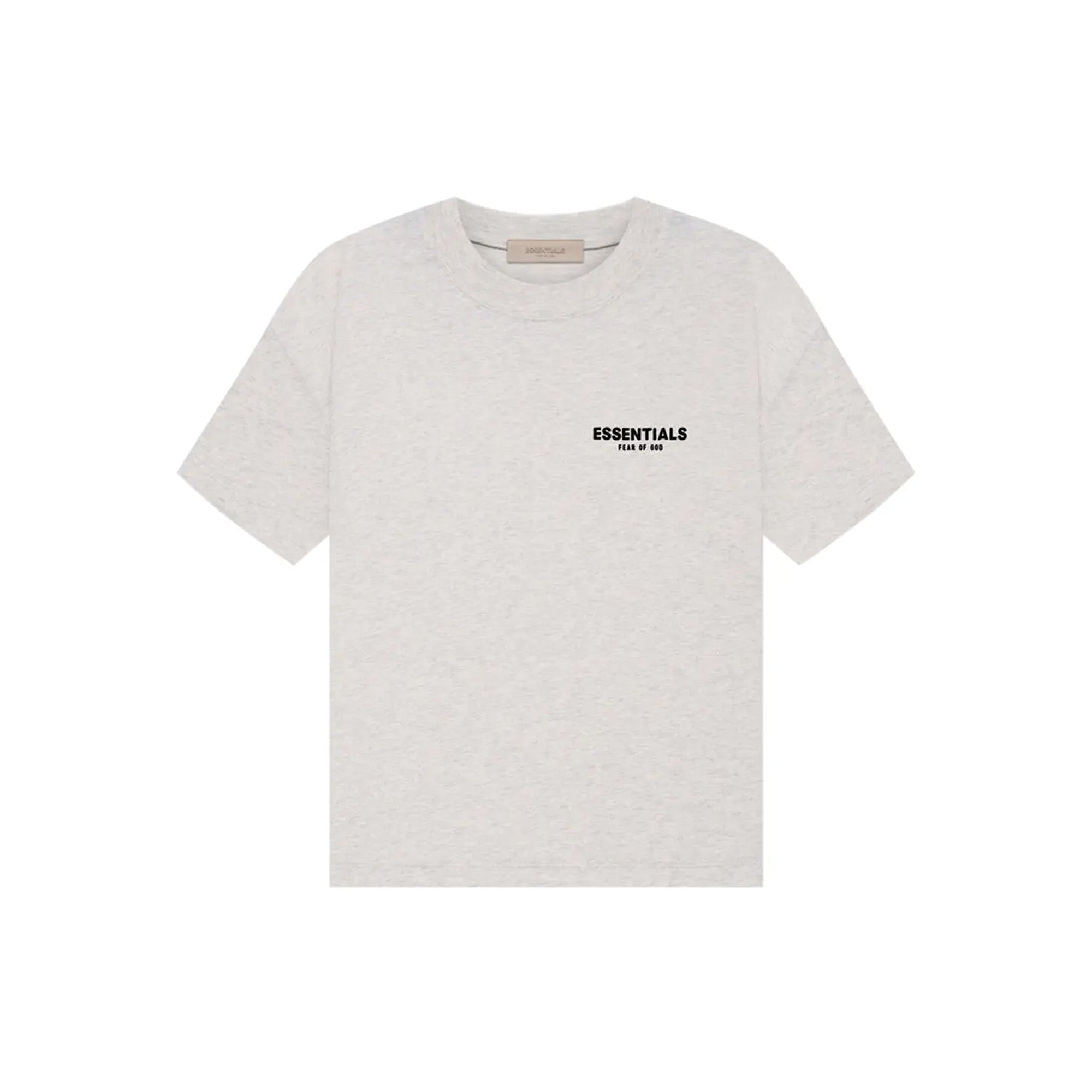 Fear of God Essentials T-Shirt 'Light Oatmeal' - 2022 Collection | Premium Cotton Crewneck Tee for Men | Casual Streetwear & Everyday Wear