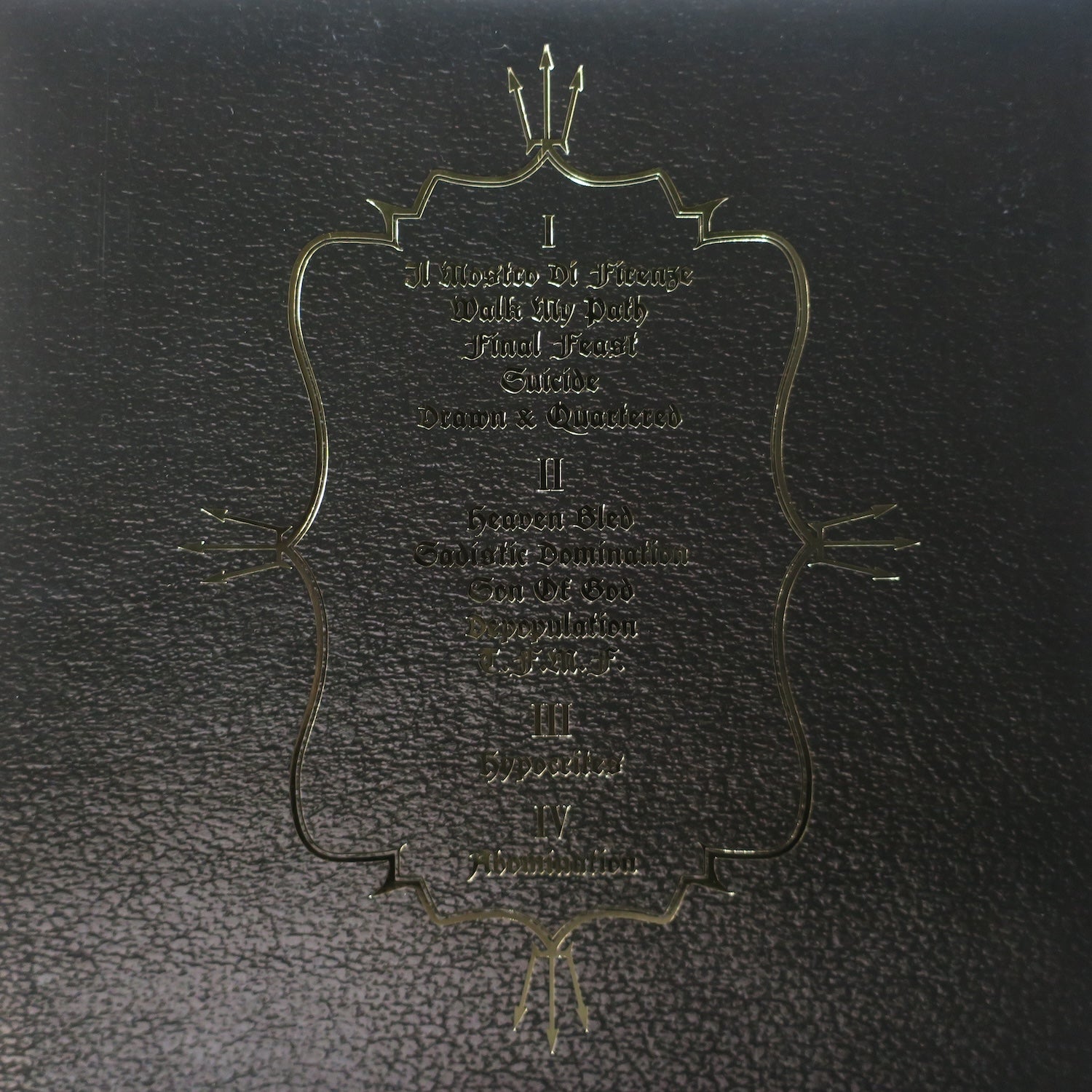 HOBBS ANGEL OF DEATH 'Heaven Bled' GOLD Vinyl LP + 7