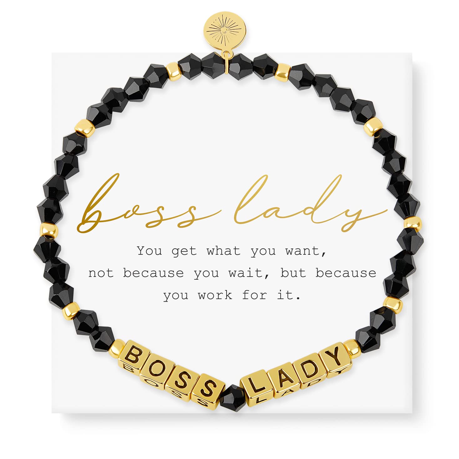 Inspired Voices Motivational Bracelets for Women - Inspirational Beaded Stretch Bracelets, Encouragement Jewelry Gifts | Perfect for Daily Wear, Meditation, Yoga & Empowering Gifts