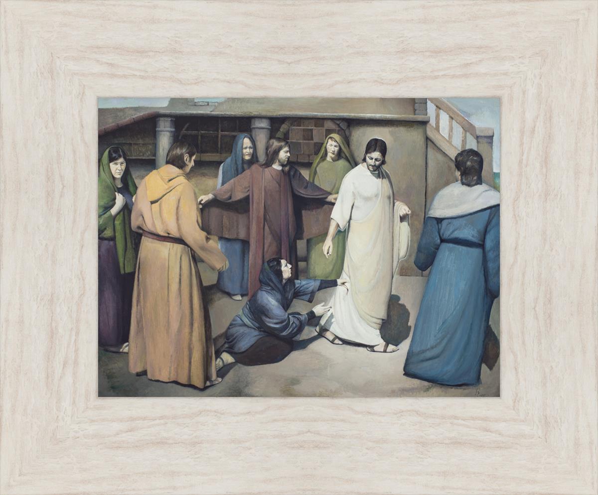 Jesus Healed the Sick by Touching His Garment - Biblical Story for Sunday School Lessons & Christian Faith Inspiration