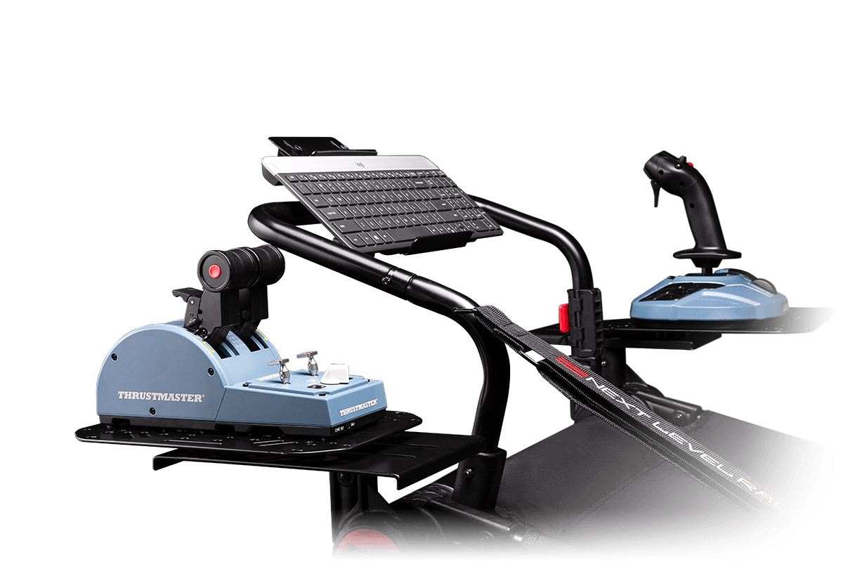 Next Level Racing Flight Simulator Lite Cockpit - Adjustable Racing Seat for Flight Simulation Games | Perfect for PC & Console Flight Sims, Home Cockpit Setup & Aviation Enthusiasts