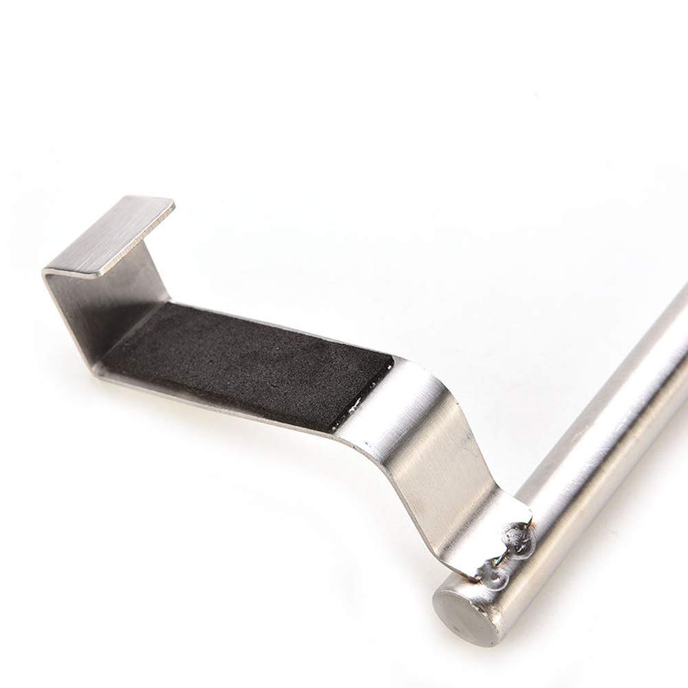 Stainless Steel Towel Bars with Hooks - 14