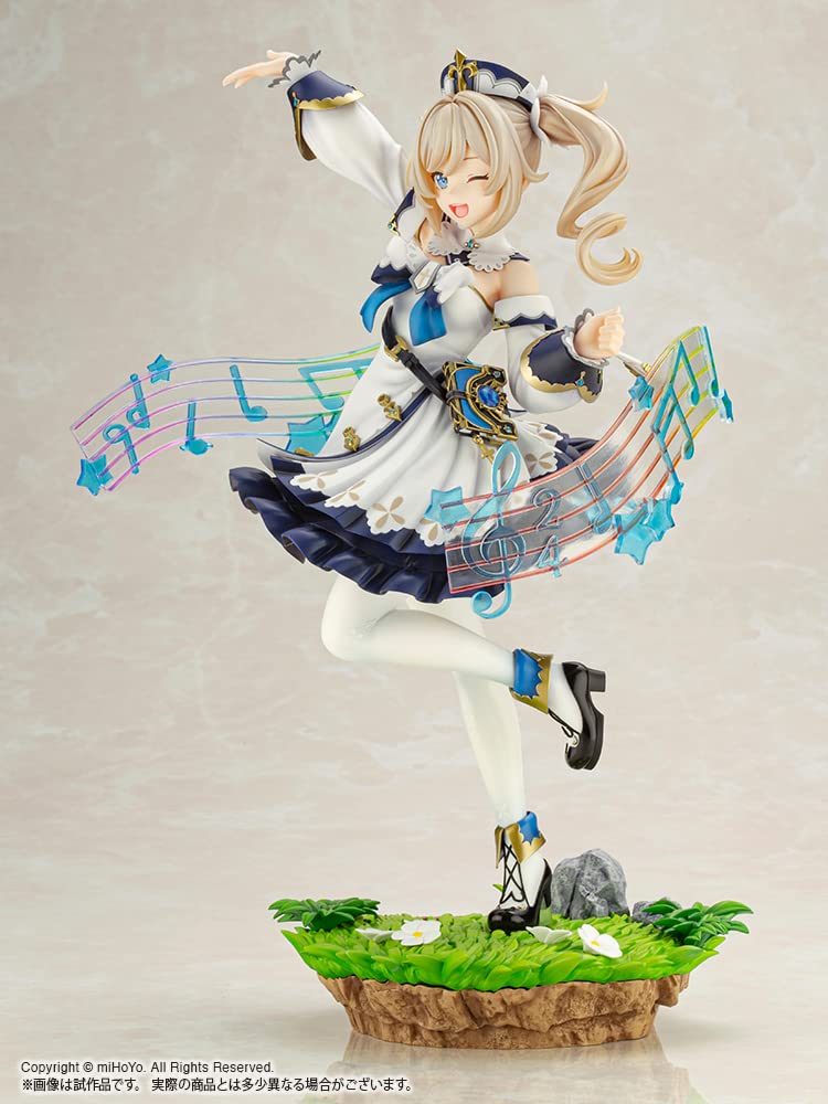 Kotobukiya Genshin Impact Barbara PVC Figure - Anime Collectible Statue for Display & Decoration - Perfect for Gaming Room, Office Desk, and Anime Fan Collections