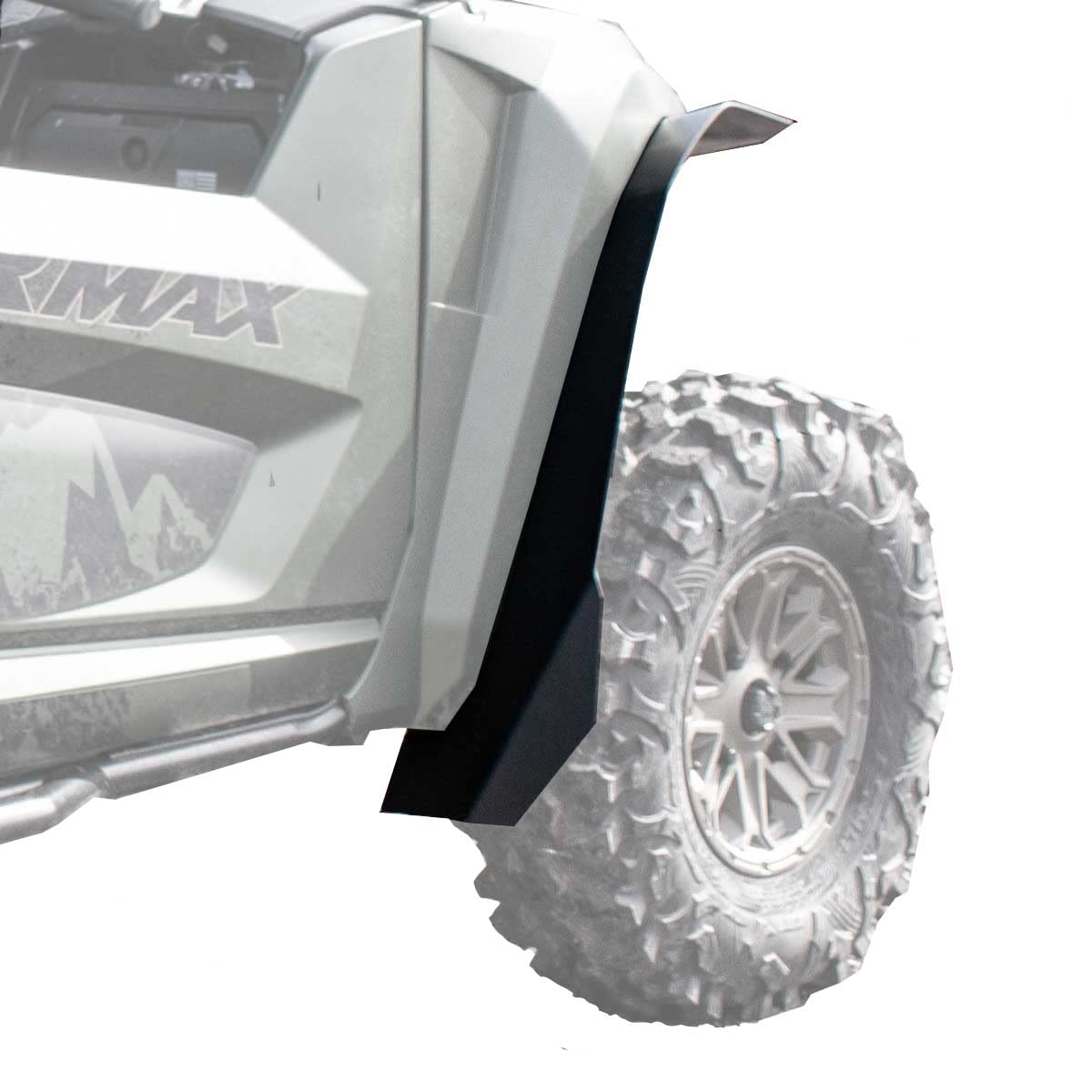 Super Max Coverage Fender Flares for Yamaha Wolverine RMAX4 1000 Models - Heavy Duty UTV Protection for Off-Road Adventures & Mud Riding