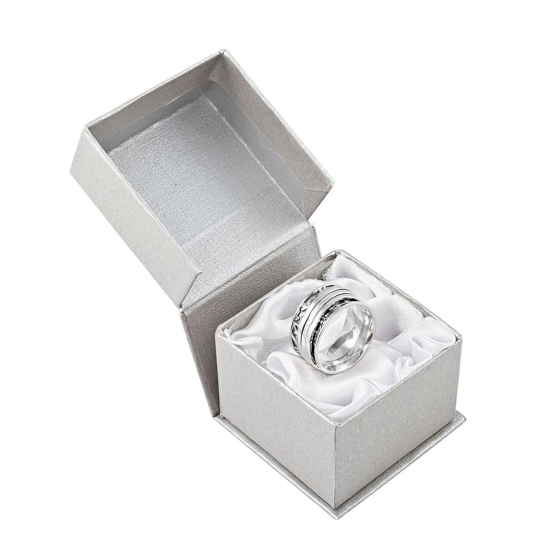 925 Sterling Silver Spinner Ring for Women - Elegant Mother's Jewelry Gift for Birthday, Anniversary & Special Occasions | Perfect for Daily Wear, Stacking & Thoughtful Gifting