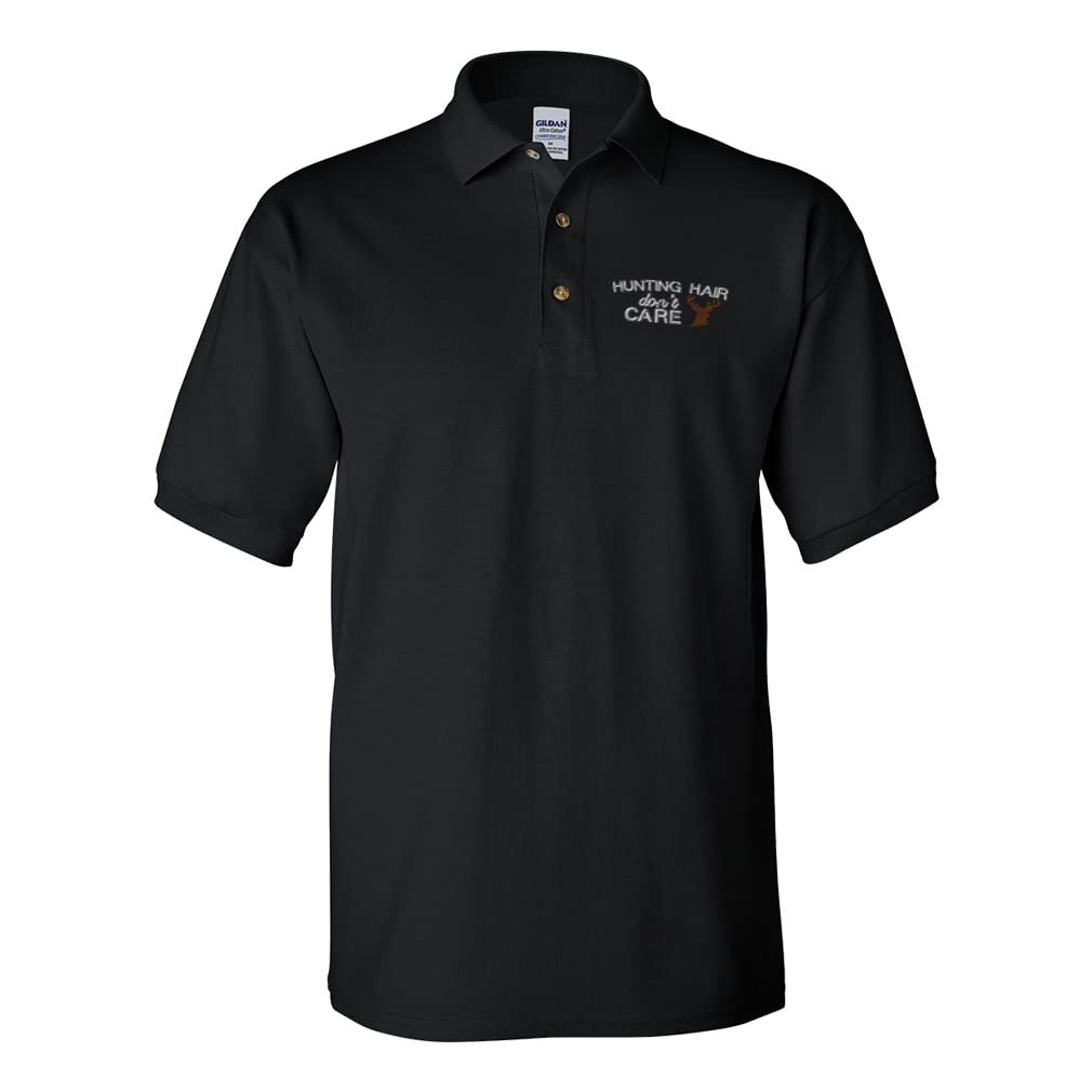 Custom Men's Hunting Polo Shirts - Breathable Short Sleeve Golf Tees for Outdoor Sports & Casual Wear - Perfect for Hunting, Golfing, and Everyday Adventures