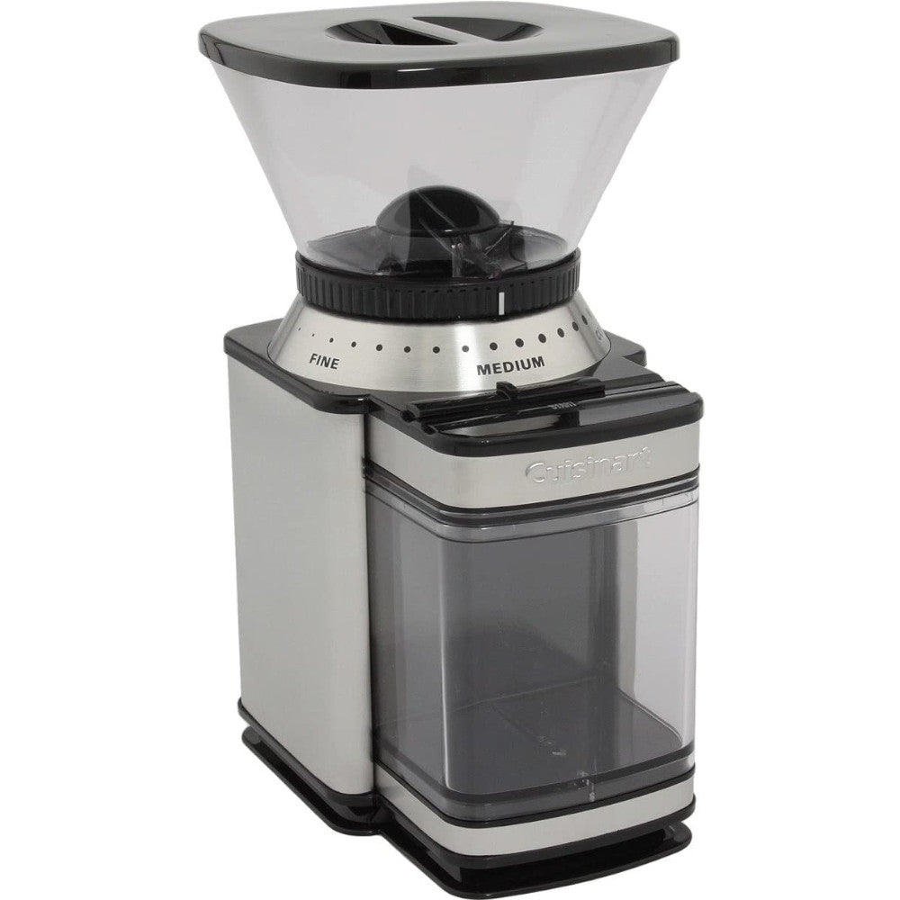 CUISINART Supreme Grind Automatic Burr Mill Coffee Grinder - DBM8C Stainless Steel for Espresso, French Press & Pour Over - Perfect for Home Baristas & Coffee Enthusiasts