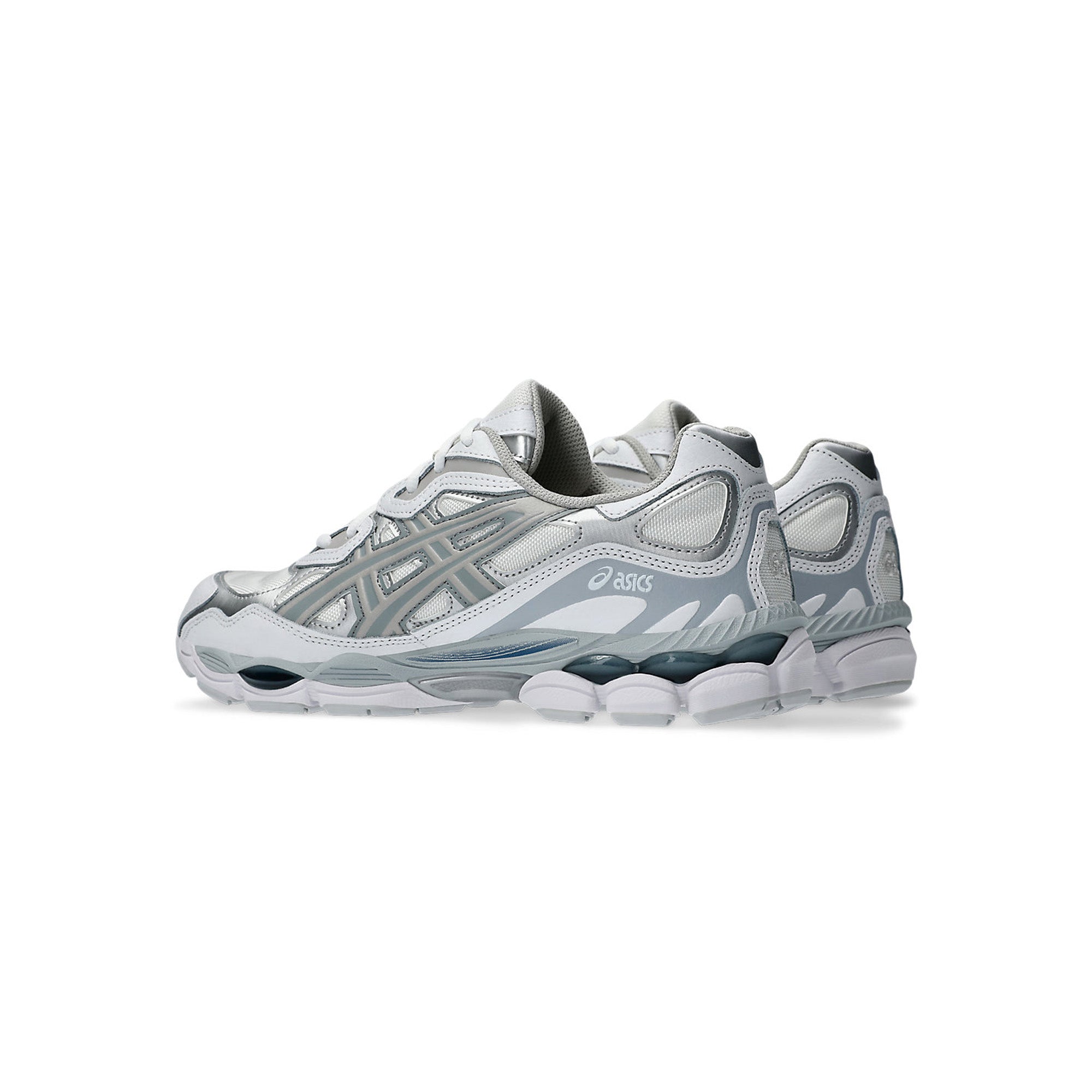 ASICS Gel NYC 'White Oyster Grey' Running Shoes for Men (2024) - Lightweight Cushioned Sneakers for Jogging, Gym Workouts & Daily Wear