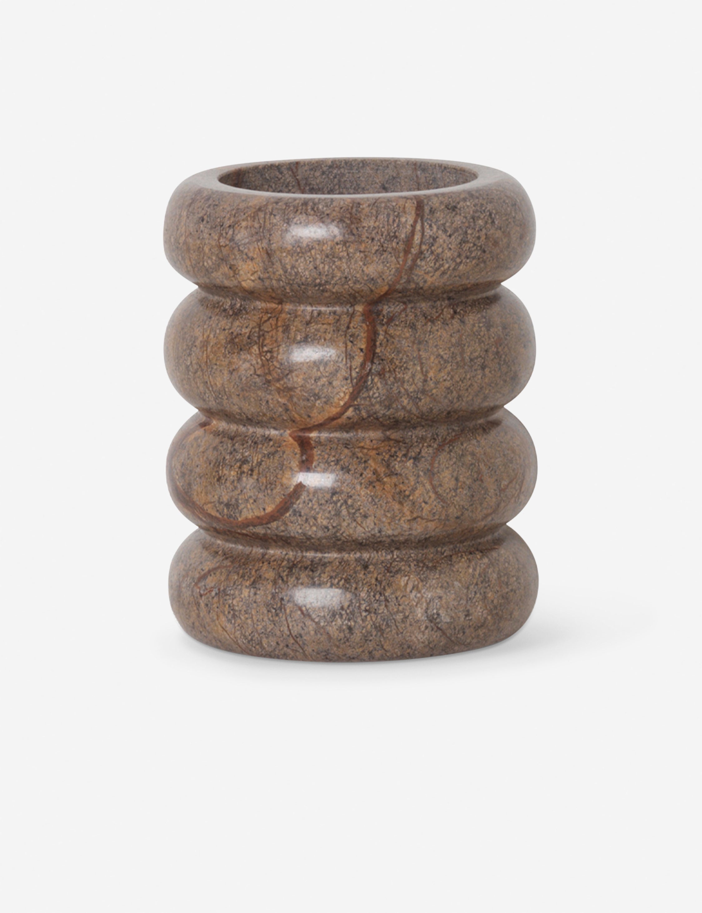 Ferm Living Bendum Vase - Modern Ceramic Home Decor for Living Room, Dining Table & Wedding Centerpieces