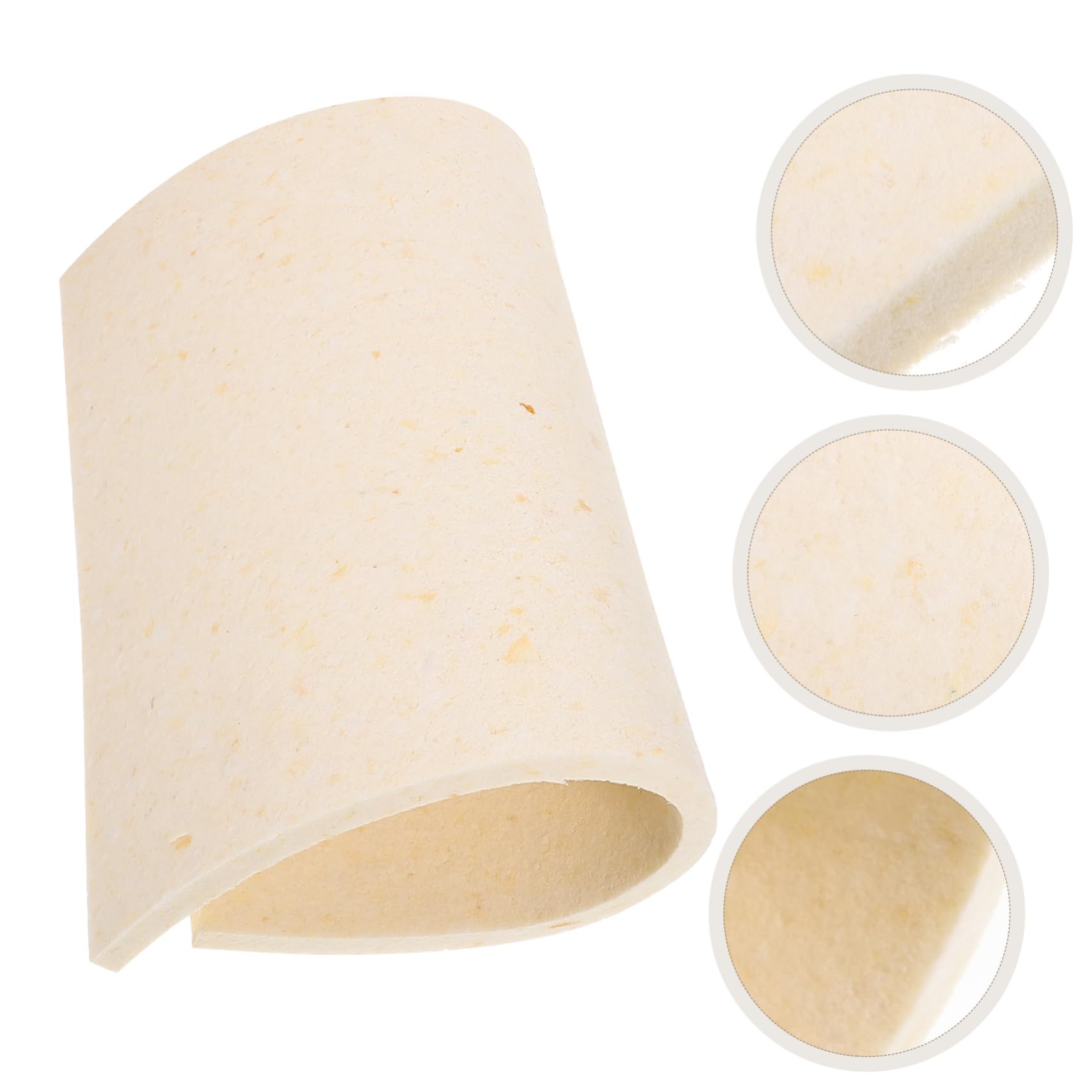 COHEALI Heat Press Mat - 1 Sheet Sublimation Heat Press Machine Sponge Pad for Heat Transfer, Ironing & Crafting - White Insulation Pad for T-Shirts, Mugs & DIY Projects