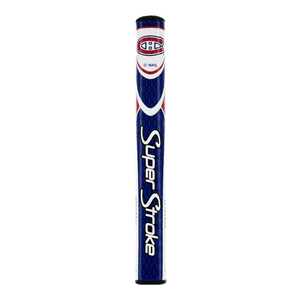 SuperStroke NHL Golf Putter Grip Mid Slim 2.0 - Cross-Traction Texture, Oversized Design for Consistent Stroke, Non-Slip Grip - Perfect for Professional and Amateur Golfers on the Green