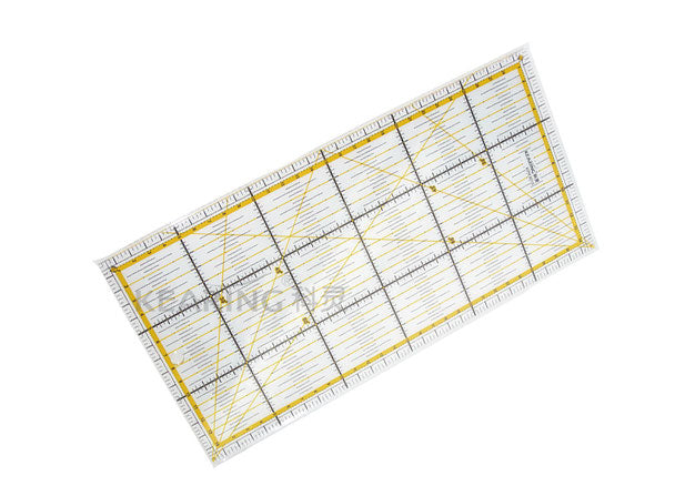 Acrylic Quilting Ruler 30x15cm - Metric Measurement Transparent Sewing Tool for Patchwork & Quilting Projects | Perfect for DIY Crafts, Fabric Cutting, and Precision Measuring