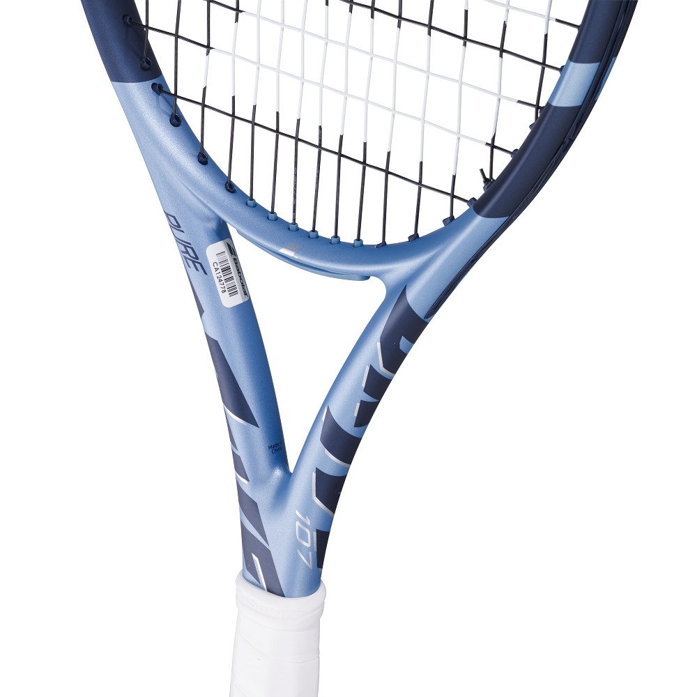 Babolat Pure Drive 107 (Gen 11) Tennis Racket - Lightweight Carbon Fiber Racquet for Power & Control | Perfect for Beginners & Intermediate Players | Court & Training Use