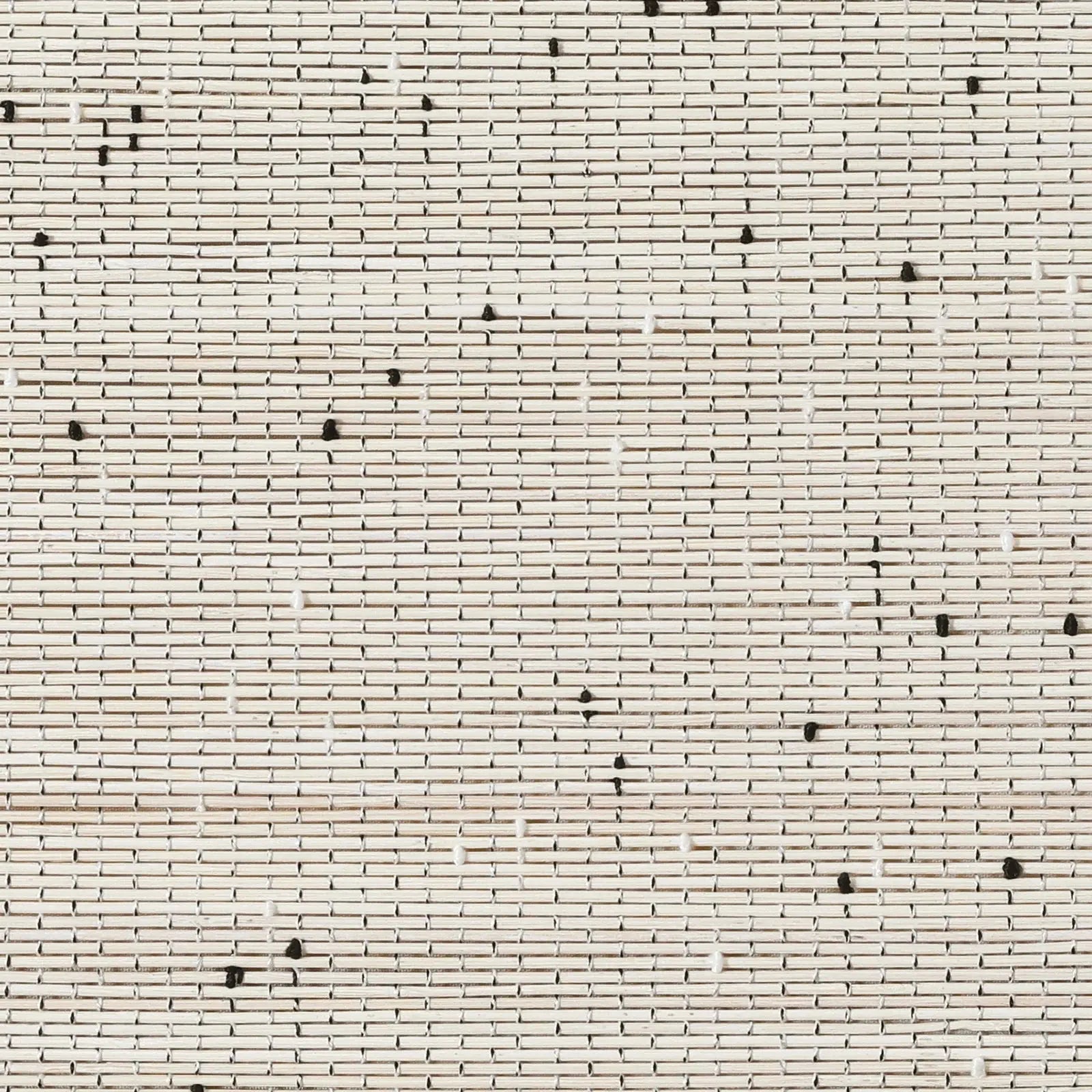 Sybil Bamboo Roman Shade - Winter White Window Treatment | Natural Eco-Friendly Blinds for Living Room, Bedroom & Office