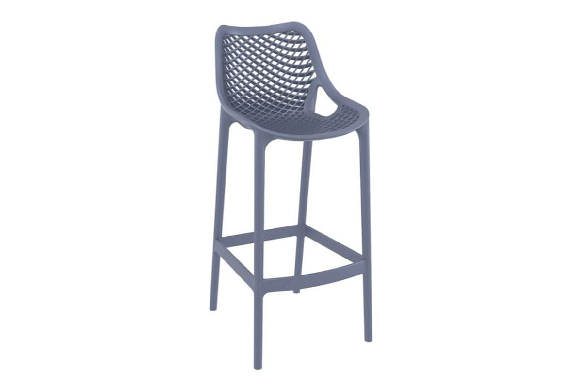 Premium Hospitality Plus Air Bar Stool - 750mm Seat Height [1060H x 440W] - Perfect for Restaurants, Bars & Home Kitchen Islands