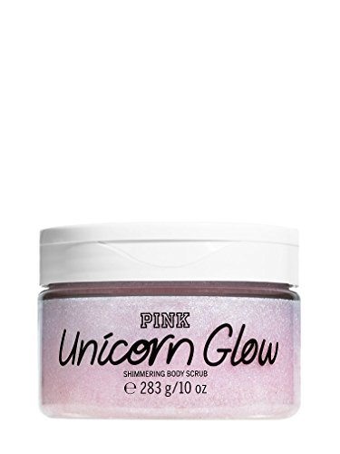 Victoria's Secret PINK Unicorn Glow Shimmering Body Scrub - Exfoliating & Moisturizing Sugar Scrub for Soft, Glowing Skin | Perfect for Spa Days, Self-Care Routines & Gift Giving