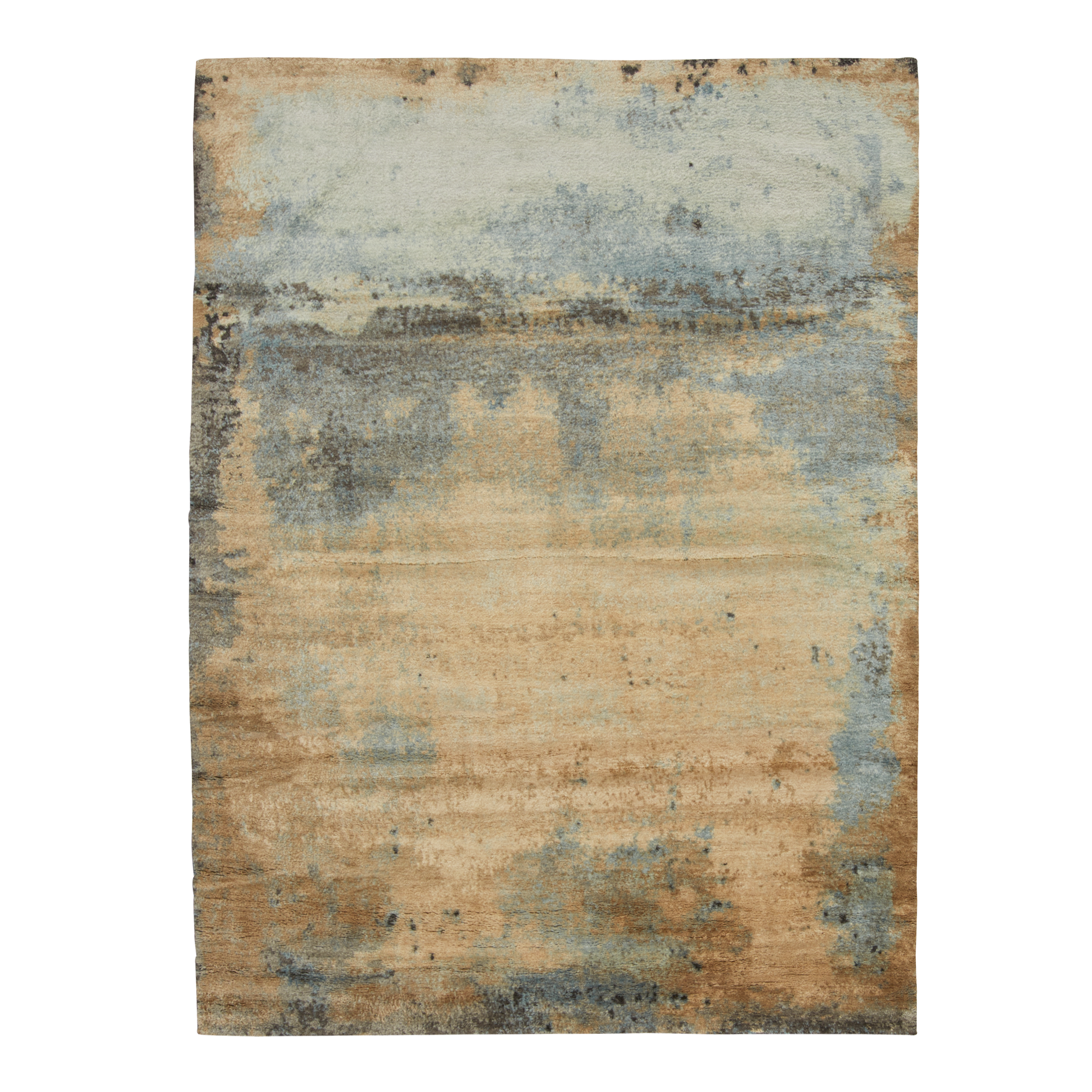 Premium Newage Gabbeh Flagstone Rug - Handmade Vintage Persian Style Area Carpet for Living Room, Bedroom & Home Decor