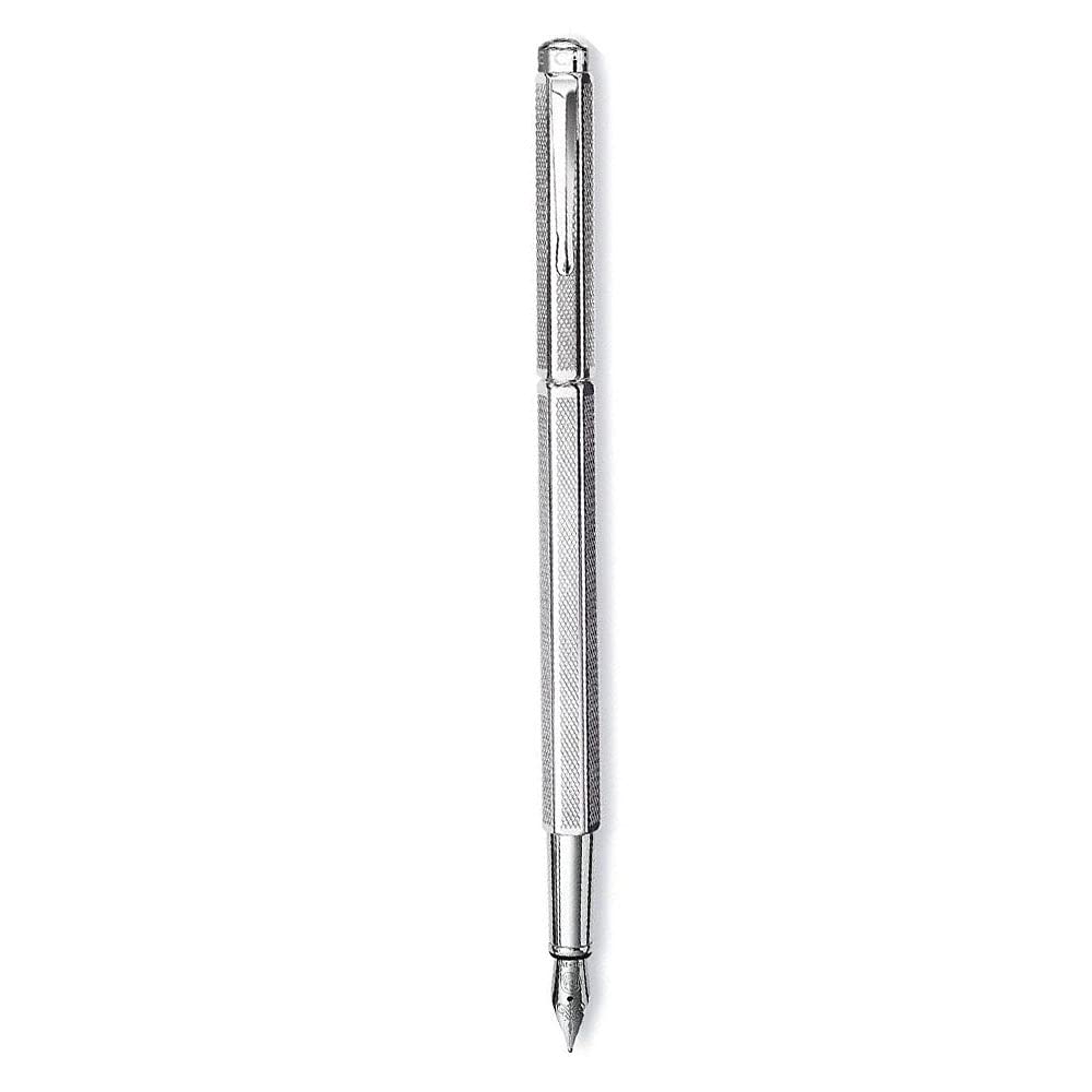 Caran d'Ache Retro Ecridor Fountain Pen - Premium Steel Spring, Large Engraving Space, Medium Nib (0958.486) - Perfect for Writing, Collecting & Luxury Gifts