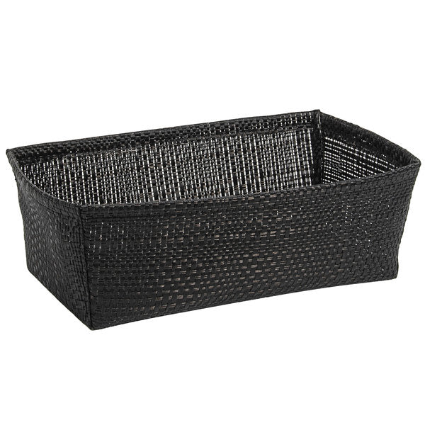 FOH Metroweave Storage Basket Set of 6, 8.5 x 5 Inches - Woven Organizer Bins for Home, Office & Nursery Organization - Perfect for Shelves, Closets and Toy Storage
