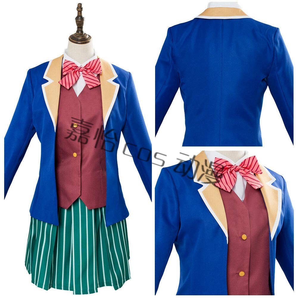 Anime Matsuzaka Satou Cosplay Costume - School Uniform Outfit for Halloween, Carnival & Christmas Parties | Perfect for Cosplay Events, Anime Conventions & Themed Parties