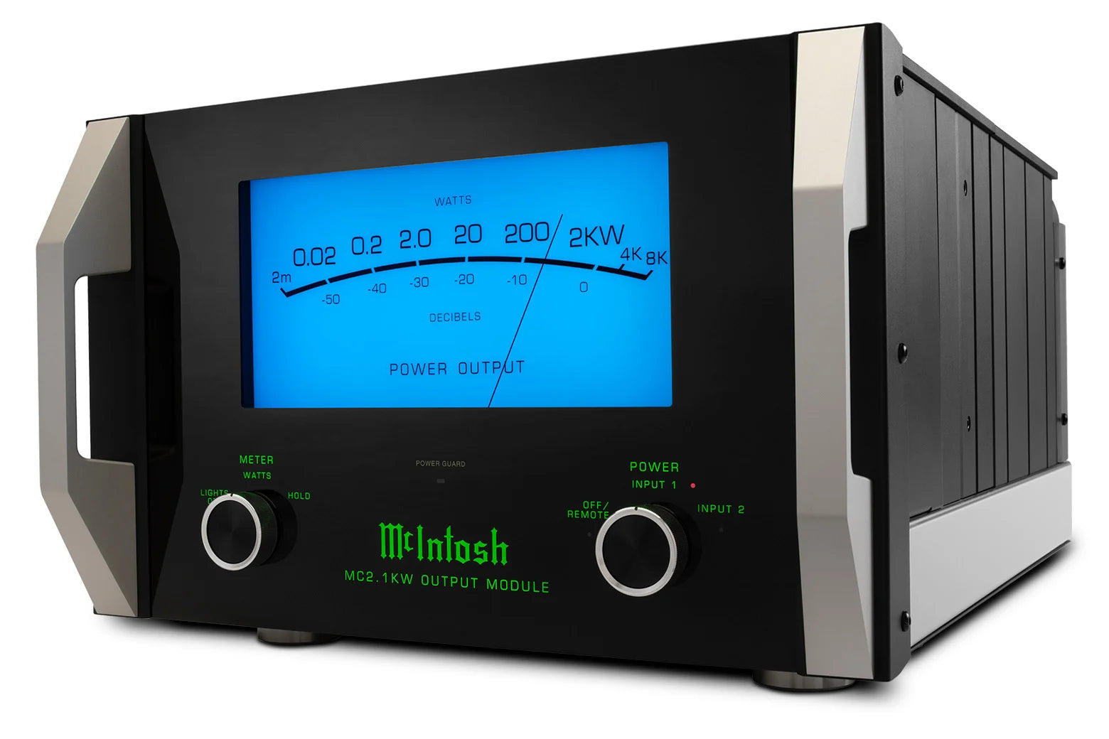 McIntosh MC2.1KW High Power Mono Block Amplifier - 2000W Professional Audio Power Amp for Home Theater & Studio Use