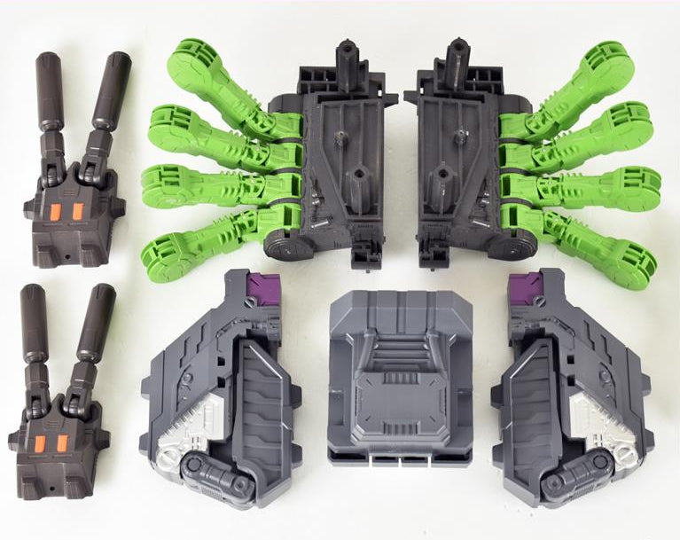 DNA Design DK 21 Upgrade Kit for WFC E25 Scorponok - Transformers War for Cybertron Figure Enhancement Parts - Perfect for Collectors & Customization Projects